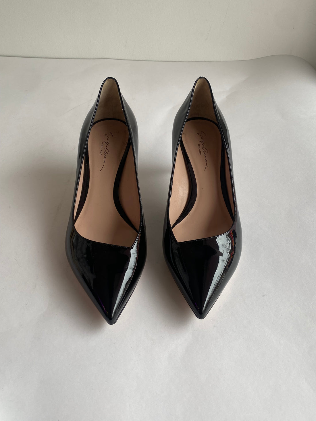 Armani Black Patent Leather Pump - 40