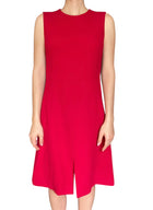 Dolce & Gabbana Red Wool Shift Dress - 44 / US 8