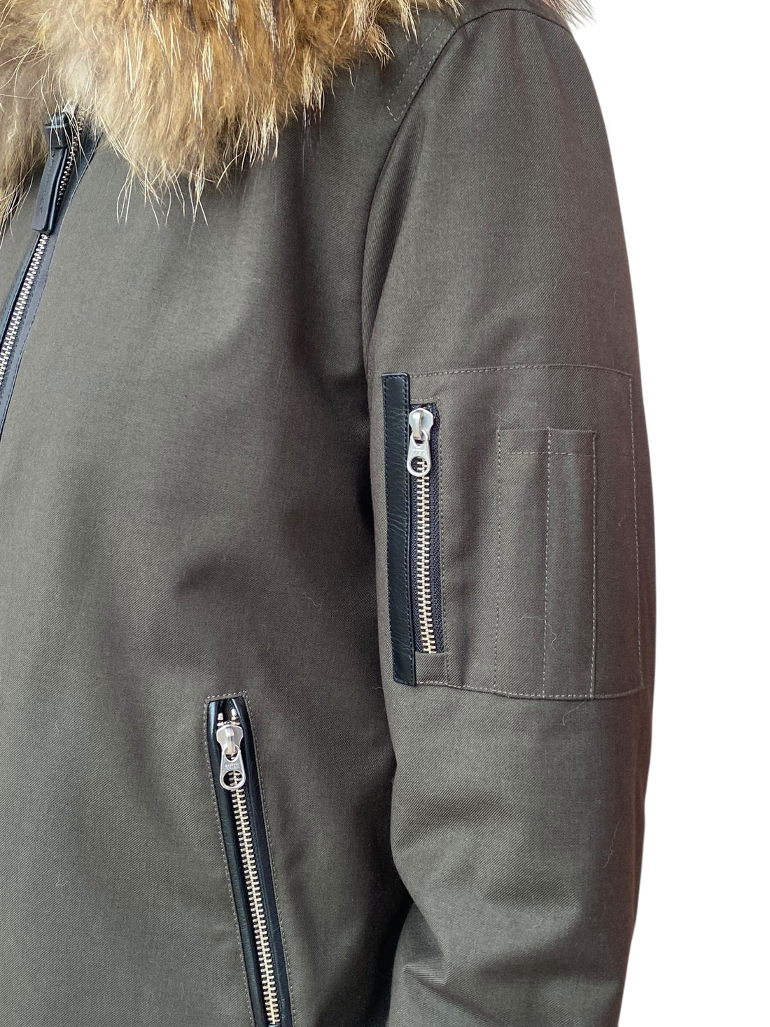 Mackage Green Dixon Men’s Bomber Jacket - S / US 6