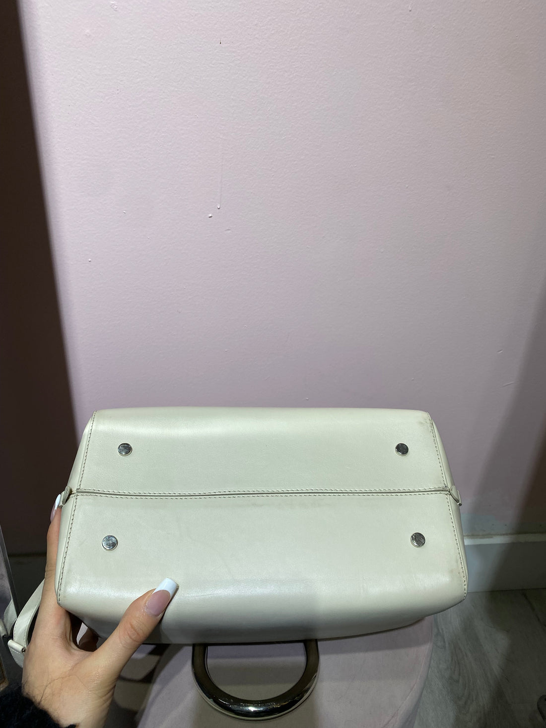 Margiela Metal Handle Handbag