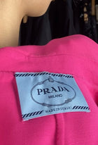 Prada Hot Pink Car Coat - US 6