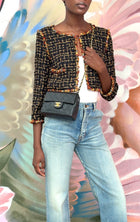 Chanel Black Vintage 1989 Quilted Leather Mini Classic Flap Bag GHW