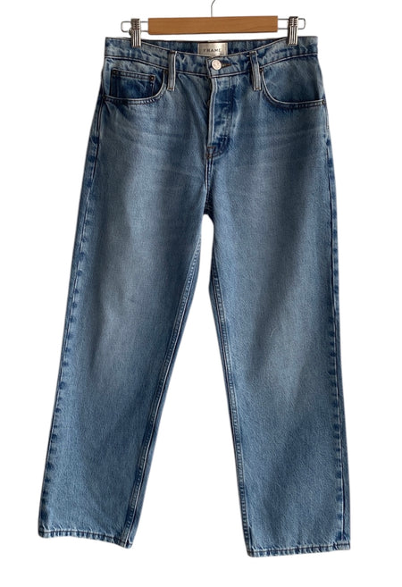 Frame Slouchy Straight Denim