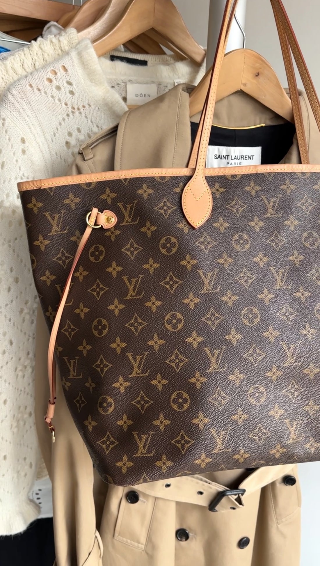 Louis Vuitton Monogram Canvas Neverfull GM Tote Bag