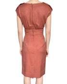 Dolce & Gabbana Orange Silk Midi Dress - IT 40 / US 6