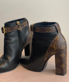 Louis Vuitton Monogram Leather Boot
