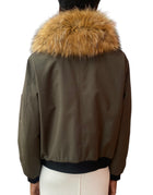 Mackage Green Dixon Men’s Bomber Jacket - S / US 6