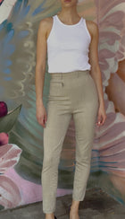 Hermes Beige High Waist Riding Pants - 36 / US 0-2