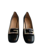 Gucci Crystal Logo Pumps - 38