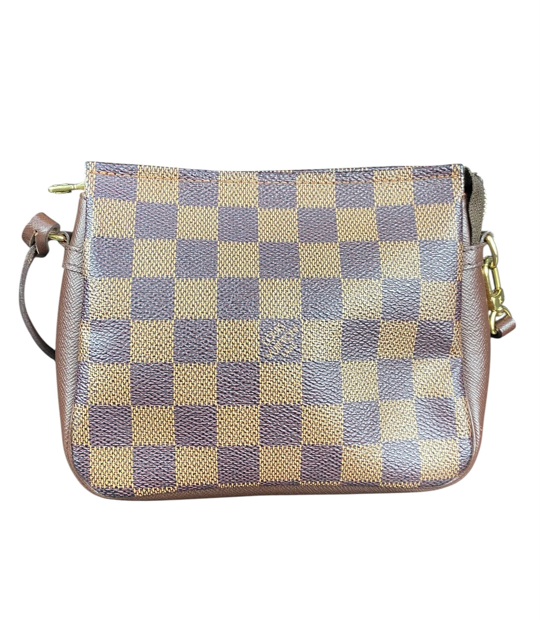 Louis Vuitton Damier Ebene Trousse Mini Pochette Bag