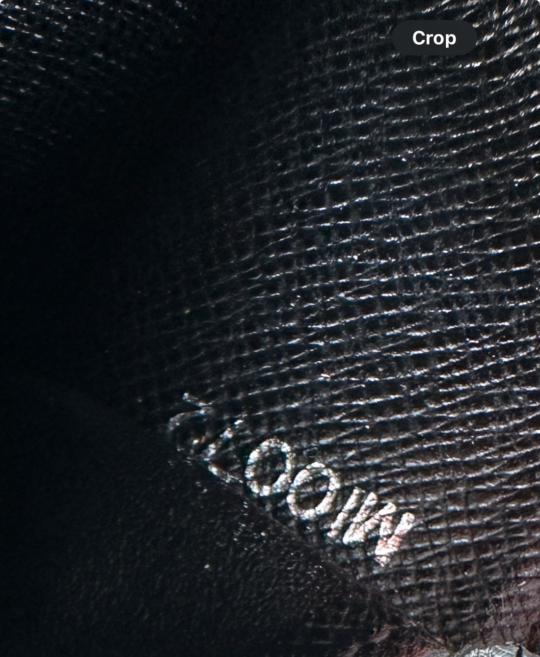 Louis Vuitton Black Taiga Leather Bifold Slim Wallet