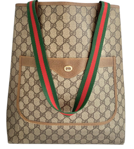 Gucci Vintage Monogram Tote Bag