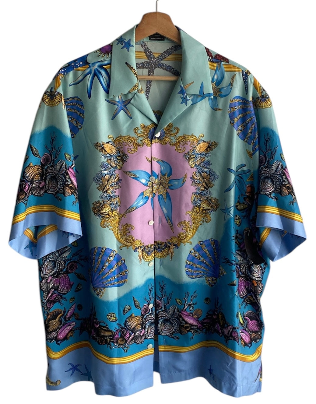 Versace Tresor De Mer Print Shirt