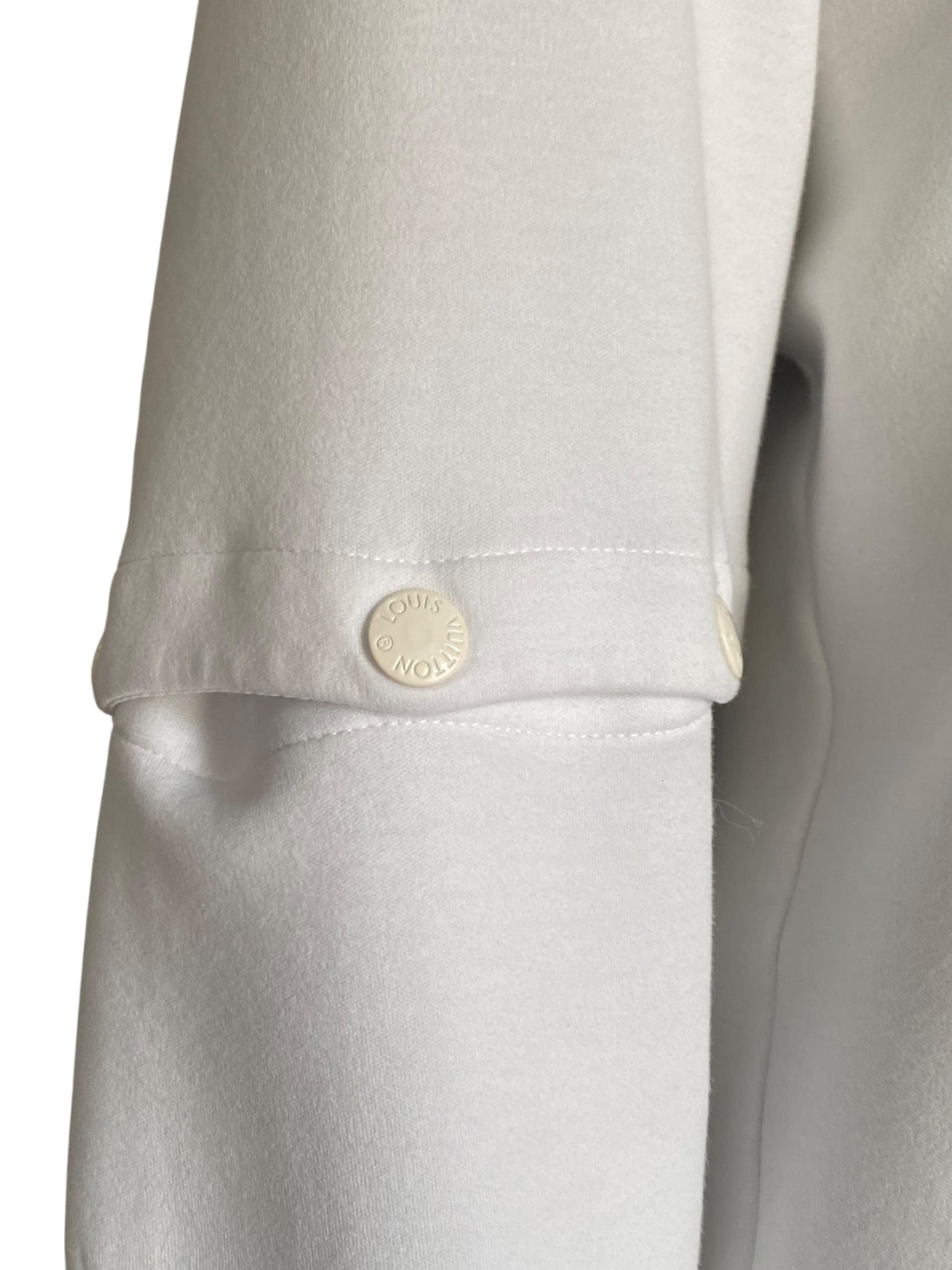 Louis Vuitton Ivory Logo Sweater Mini Dress - L / US 8-10