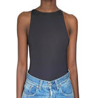 Gucci Black Crystal Logo Swim/ Bodysuit - S