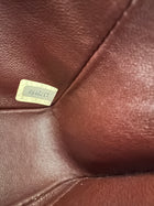 Chanel Vintage 1989 Mini Black Lambskin Quilted Full Flap Bag