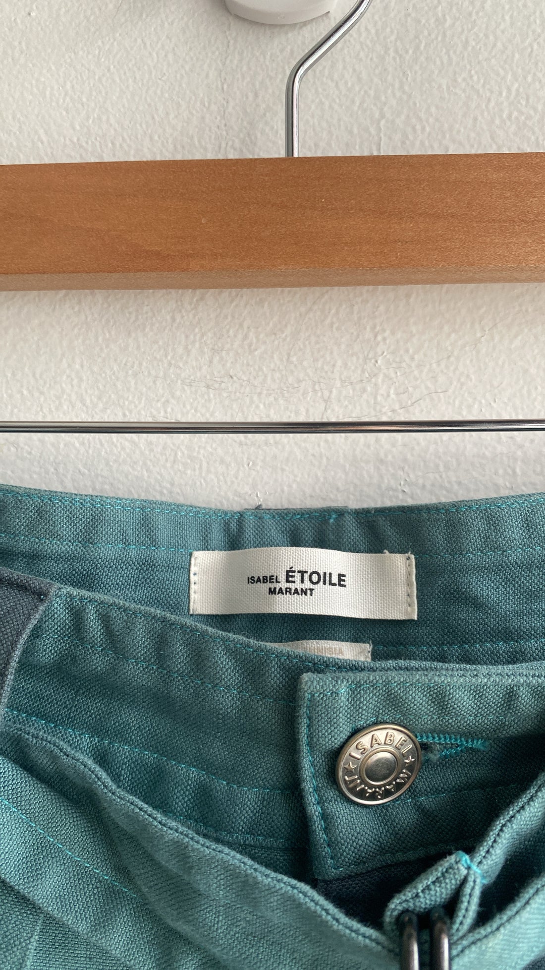 Isabel Etoile Marant Blue Cargo Pants