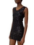 Saint Laurent Sequin Low Back Mini Dress - XS / US 2-6