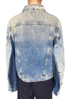 Maison Martin Margiela Blue Denim Oversized Reconstructed Jacket - 42 / US 6-8