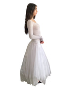 Marc Le Bihan Drop Waist Silk Gown - FR 34 / XS