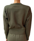 Loro Piana Olive Green Two-Piece Track Suit Set - S