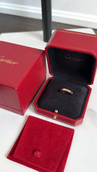 Cartier Rose Gold C De Cartier 3mm Wedding Band - 50 / 5.25