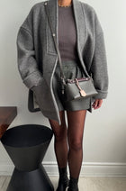 Fendi By The Way Mini Grey Tricolour Crossbody Bag