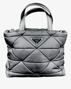 Prada Black Small Re-Nylon Padded Crossbody Tote Bag