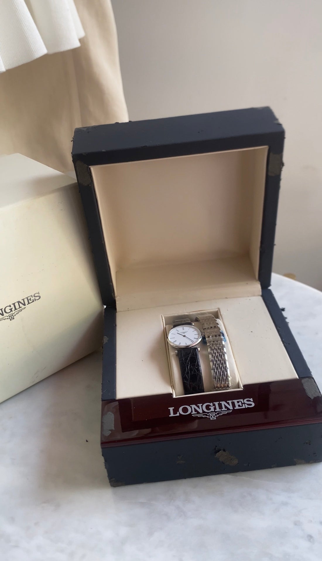 Longines Silver Tone La Grande Classique de Longines Stainless Steel  24mm