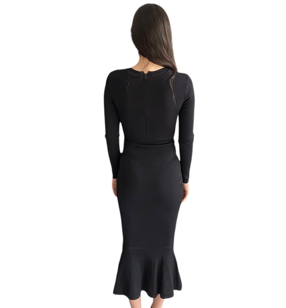 House of CB Black Sasha Longsleeve Dress - XS / S