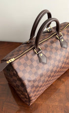 Louis Vuitton Damier Ebene Speedy 35 Bag