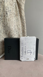 Dior x Daniel Arsham Homme SS20 Newsprint Grained Calfskin Phone Pouch