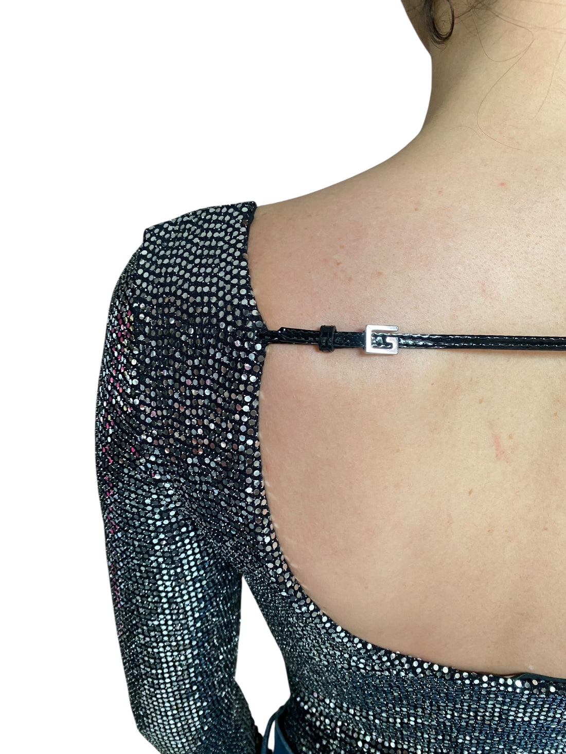 Gucci Metallic Long sleeve Bodysuit - XXS