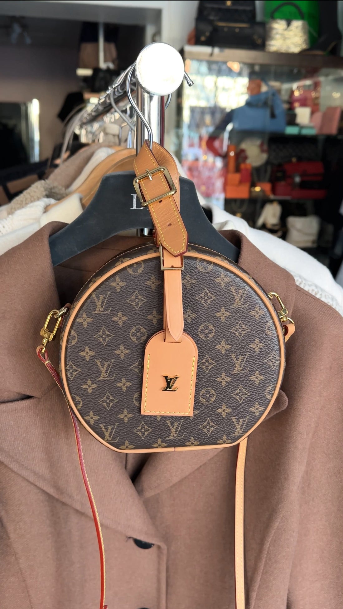 Louis Vuitton Monogram Petite Boite Chapeau PM Box Bag