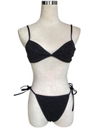 Balenciaga Mettalic Bikini Set
