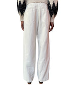 Brunello Cucinelli Ivory Loose Sartorial Straight Leg Denim - US 6