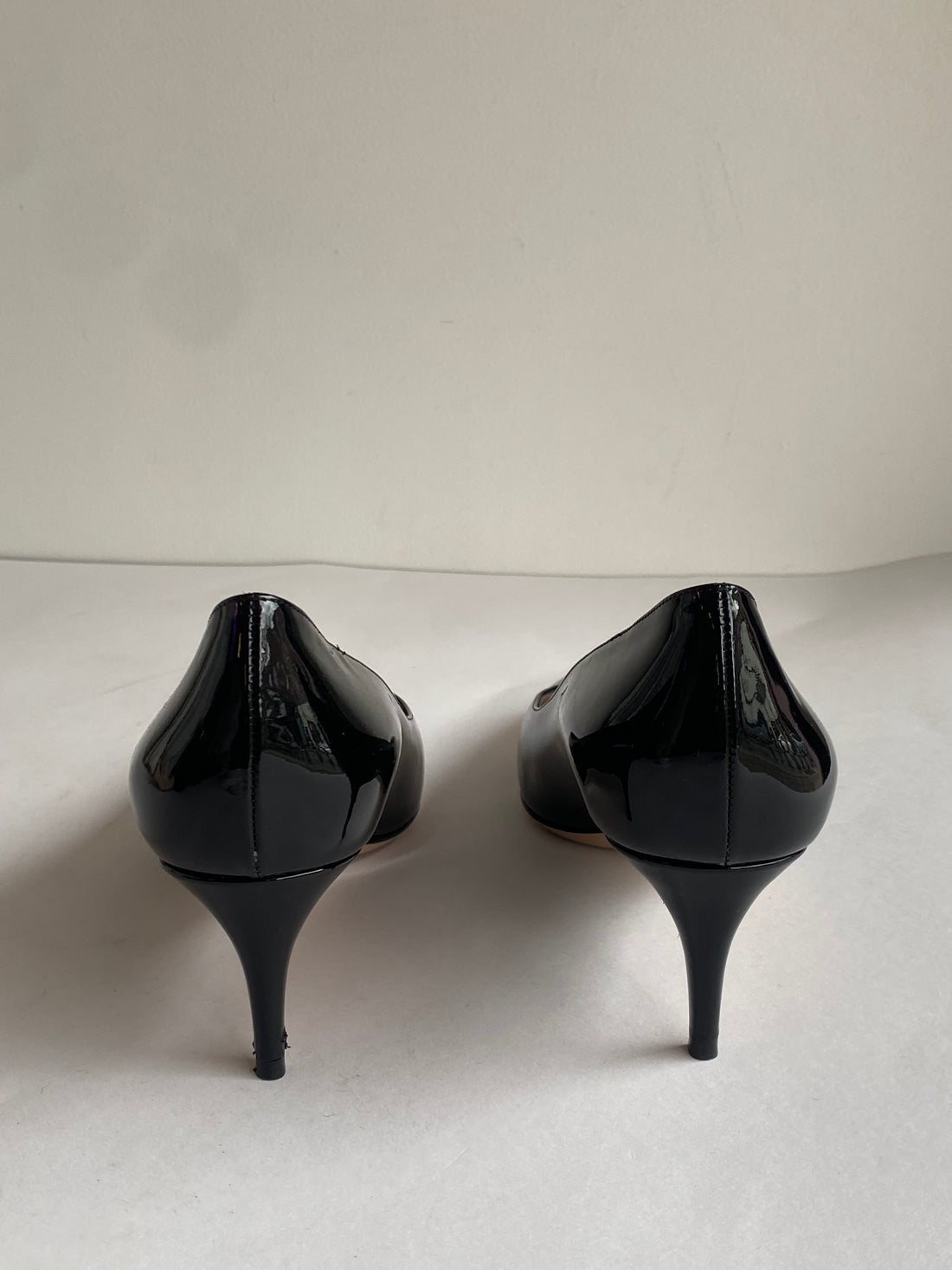 Armani Black Patent Leather Pump - 40