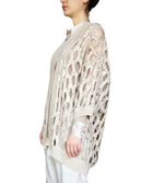 Brunello Cucinelli Knit Sequin Cutout Cardigan - IT 44 / US 8