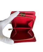 Louis Vuitton x Takashi Murakami 2005 Monogram Cherry Compact Zippy Wallet