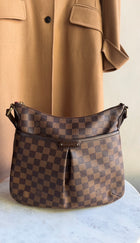 Louis Vuitton Brown Damier Ebene Small Bloomsbury Hobo Bag PM