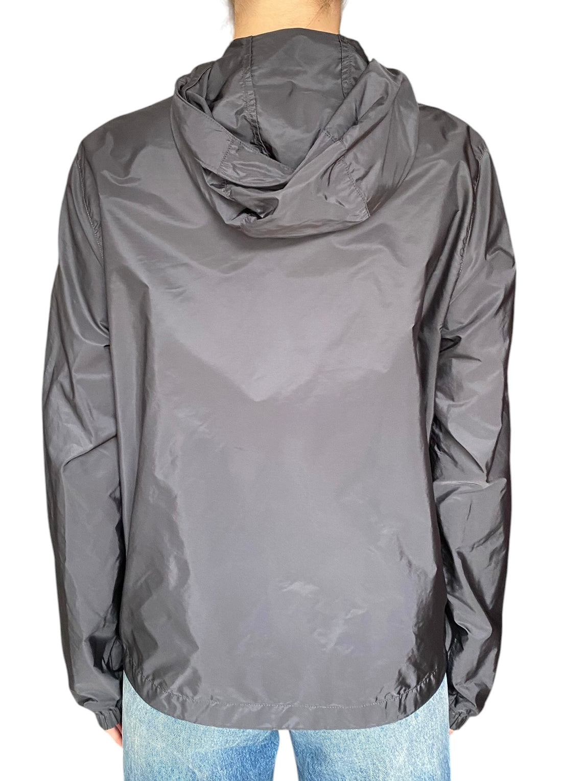 Prada Dark Grey Re-Nylon Rain Parka (Menswear) - S