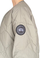 Canada Goose Army Green Elgin Quilted Reversible Down Coat - S