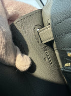 Hermes Vert Amande 2021 Kelly 25 Sellier Epsom Bag GHW