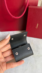 Cartier Black Grained Calfskin Losange Air Pods Pro Case