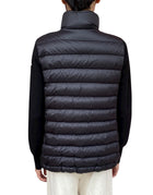 Moncler Black Tricot Padded Cardigan - M / US 6-8