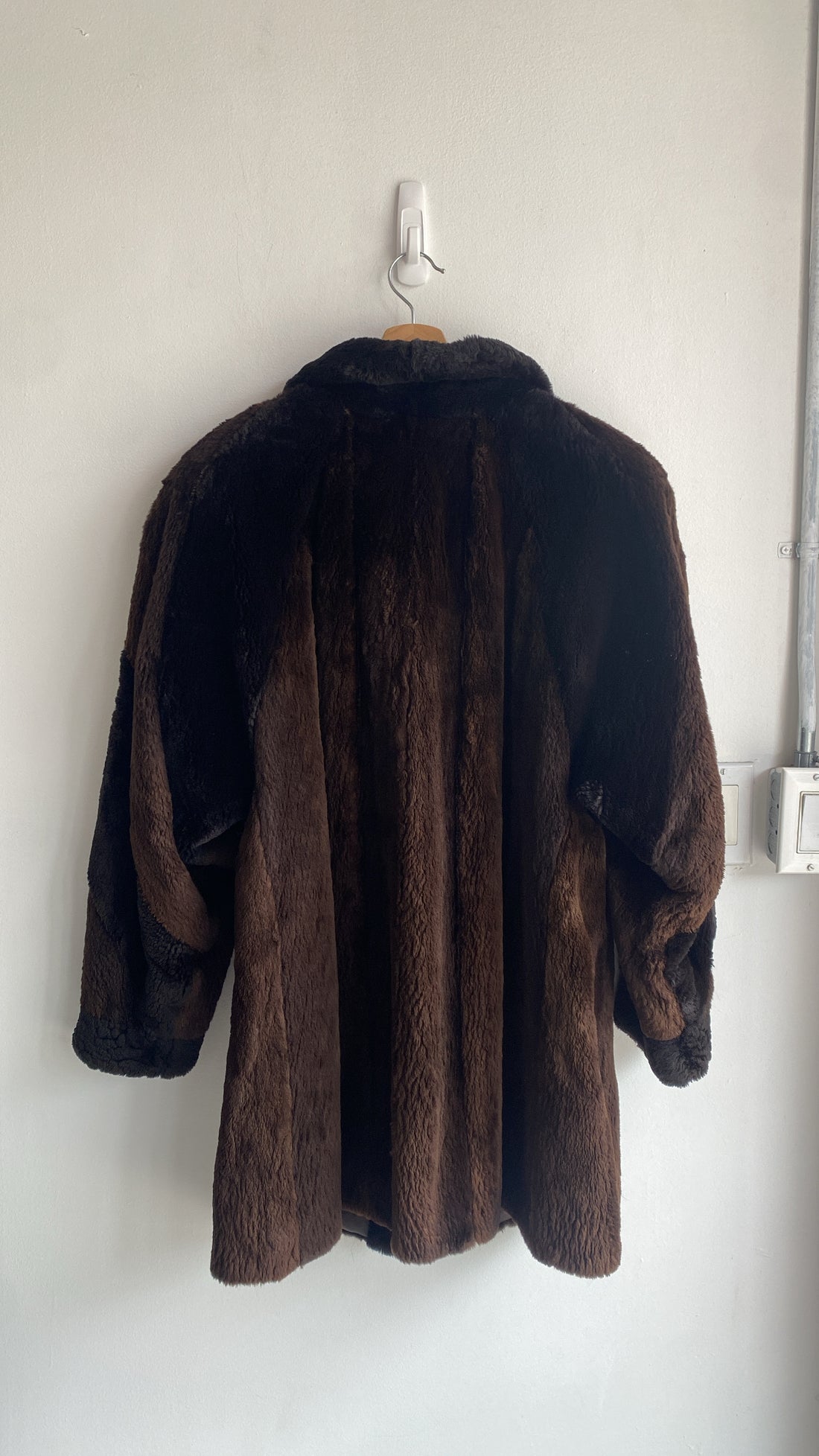 Vintage Sheared Beaver Fur Coat