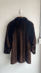 Vintage Sheared Beaver Fur Coat