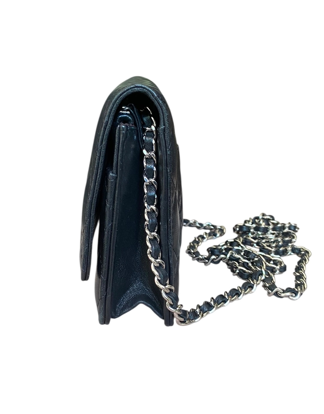 Chanel Black 2019 Classic Leather CC WOC