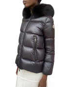 Moncler Black Serifur Down Puffer Jacket - 00 / XXS