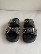 Alexander McQueen Stud Platform Sandal - 38.5